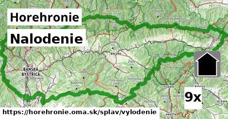 Nalodenie, Horehronie