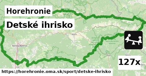 Detské ihrisko, Horehronie