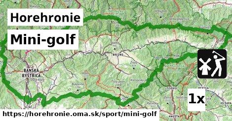 Mini-golf, Horehronie