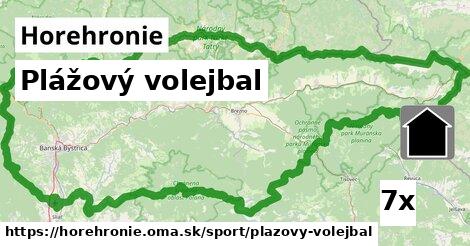 Plážový volejbal, Horehronie