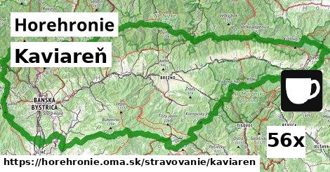 Kaviareň, Horehronie