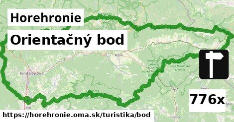 Orientačný bod, Horehronie