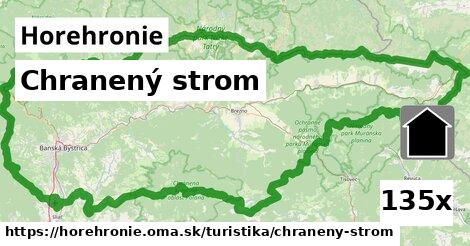 Chranený strom, Horehronie