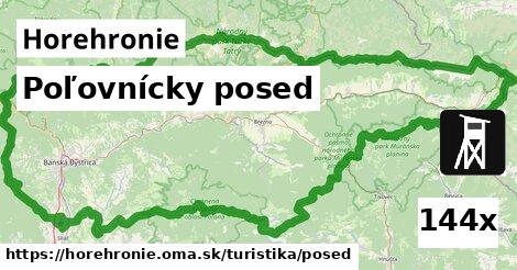 Poľovnícky posed, Horehronie