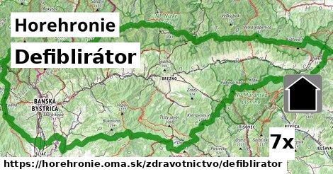 defiblirátor v Horehronie