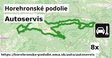 Autoservis, Horehronské podolie