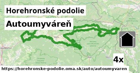 Autoumyváreň, Horehronské podolie