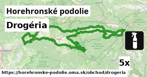 Drogéria, Horehronské podolie