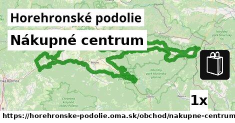 Nákupné centrum, Horehronské podolie