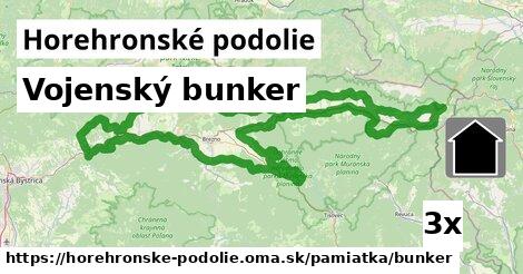 Vojenský bunker, Horehronské podolie