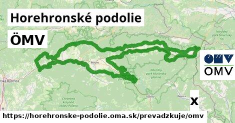 ÖMV, Horehronské podolie