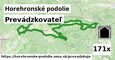 prevádzkovateľ v Horehronské podolie