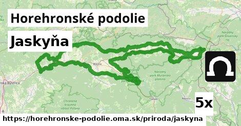 Jaskyňa, Horehronské podolie