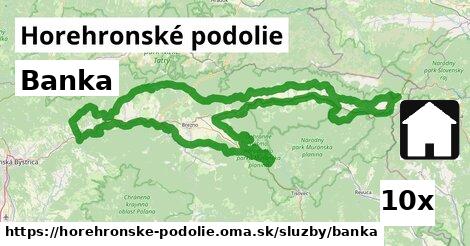 Banka, Horehronské podolie