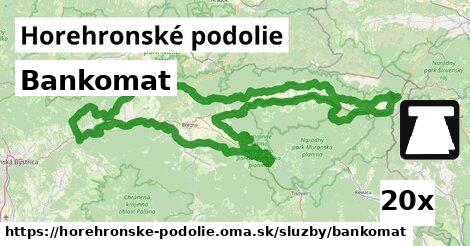 Bankomat, Horehronské podolie