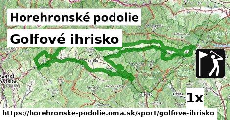 Golfové ihrisko, Horehronské podolie