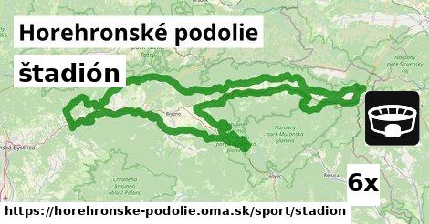 štadión, Horehronské podolie