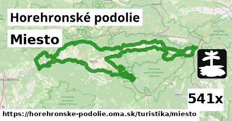 Miesto, Horehronské podolie