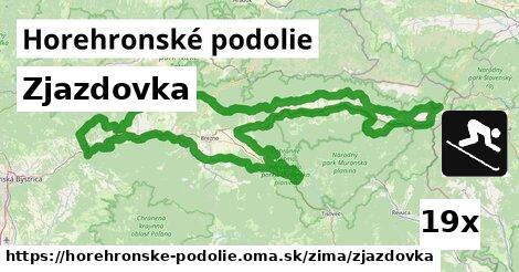 Zjazdovka, Horehronské podolie