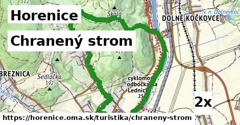 Chranený strom, Horenice