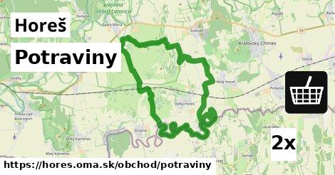 Potraviny, Horeš