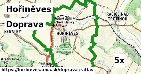 doprava v Hořiněves