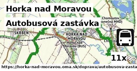 Autobusová zastávka, Horka nad Moravou