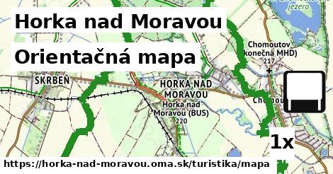 Orientačná mapa, Horka nad Moravou