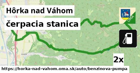 čerpacia stanica, Hôrka nad Váhom