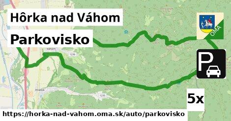 Parkovisko, Hôrka nad Váhom