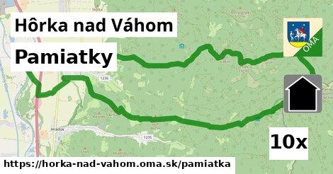 pamiatky v Hôrka nad Váhom