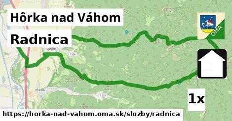 Radnica, Hôrka nad Váhom