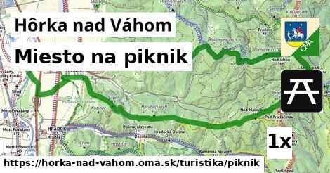 Miesto na piknik, Hôrka nad Váhom