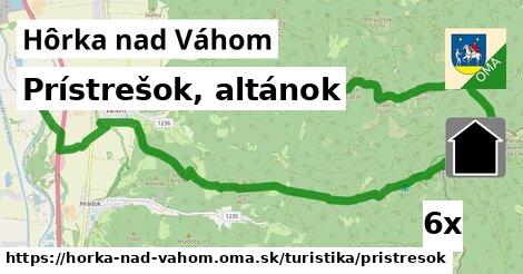 Prístrešok, altánok, Hôrka nad Váhom