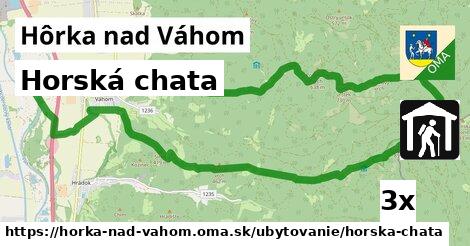 Horská chata, Hôrka nad Váhom