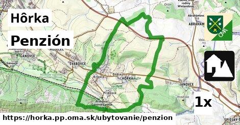 Penzión, Hôrka, okres PP