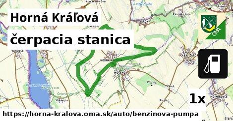 čerpacia stanica, Horná Kráľová