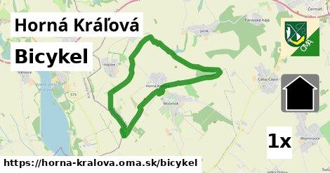 bicykel v Horná Kráľová