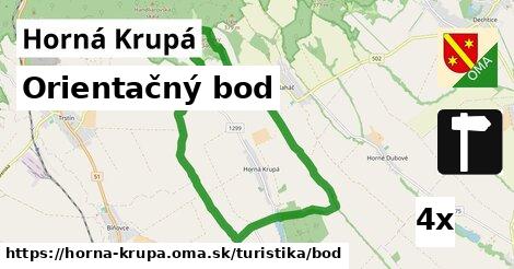 Orientačný bod, Horná Krupá