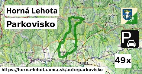 Parkovisko, Horná Lehota