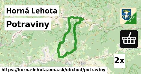 Potraviny, Horná Lehota