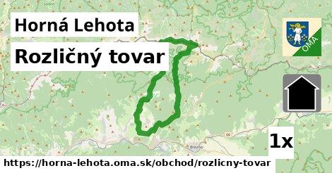 rozličný tovar v Horná Lehota