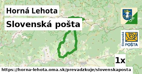 Slovenská pošta, Horná Lehota