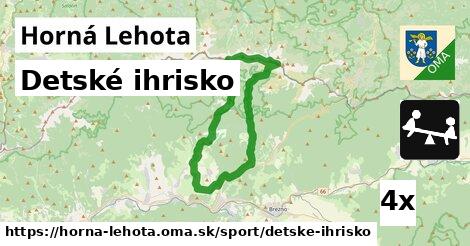 Detské ihrisko, Horná Lehota