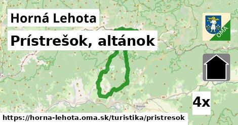 Prístrešok, altánok, Horná Lehota