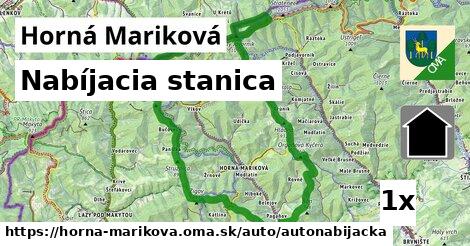 Nabíjacia stanica, Horná Mariková