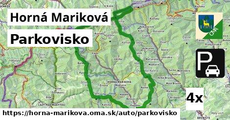 Parkovisko, Horná Mariková