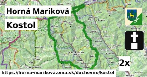 Kostol, Horná Mariková