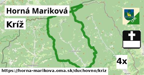 kríž v Horná Mariková