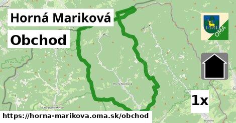 obchod v Horná Mariková